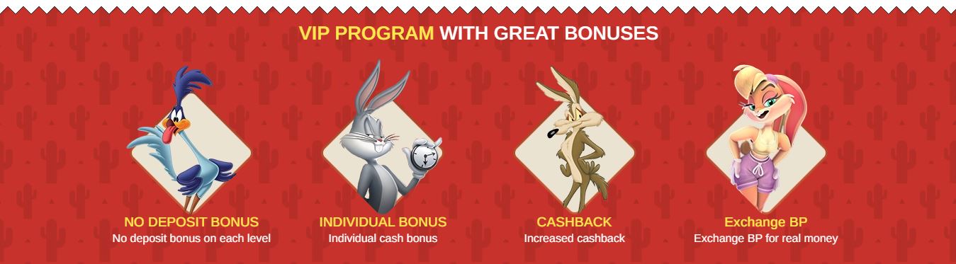 Připojte se k VIP programu a využívejte cashback, individuální bonusy a výměnu bodů za peníze